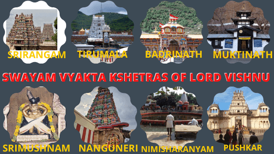 Read more about the article SWAYAM VYAKTA KSHETRAS OF LORD VISHNU TEMPLES IN INDIA